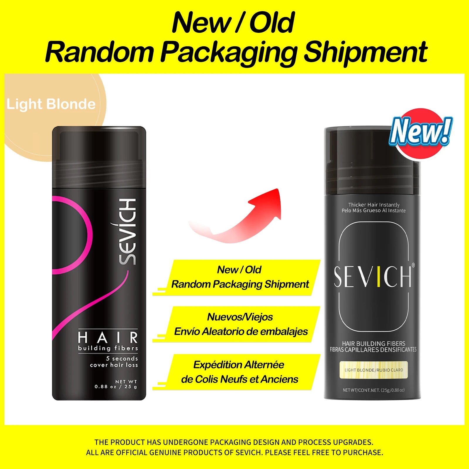 Sevich Hair Building Fibers – Thicken & Conceal